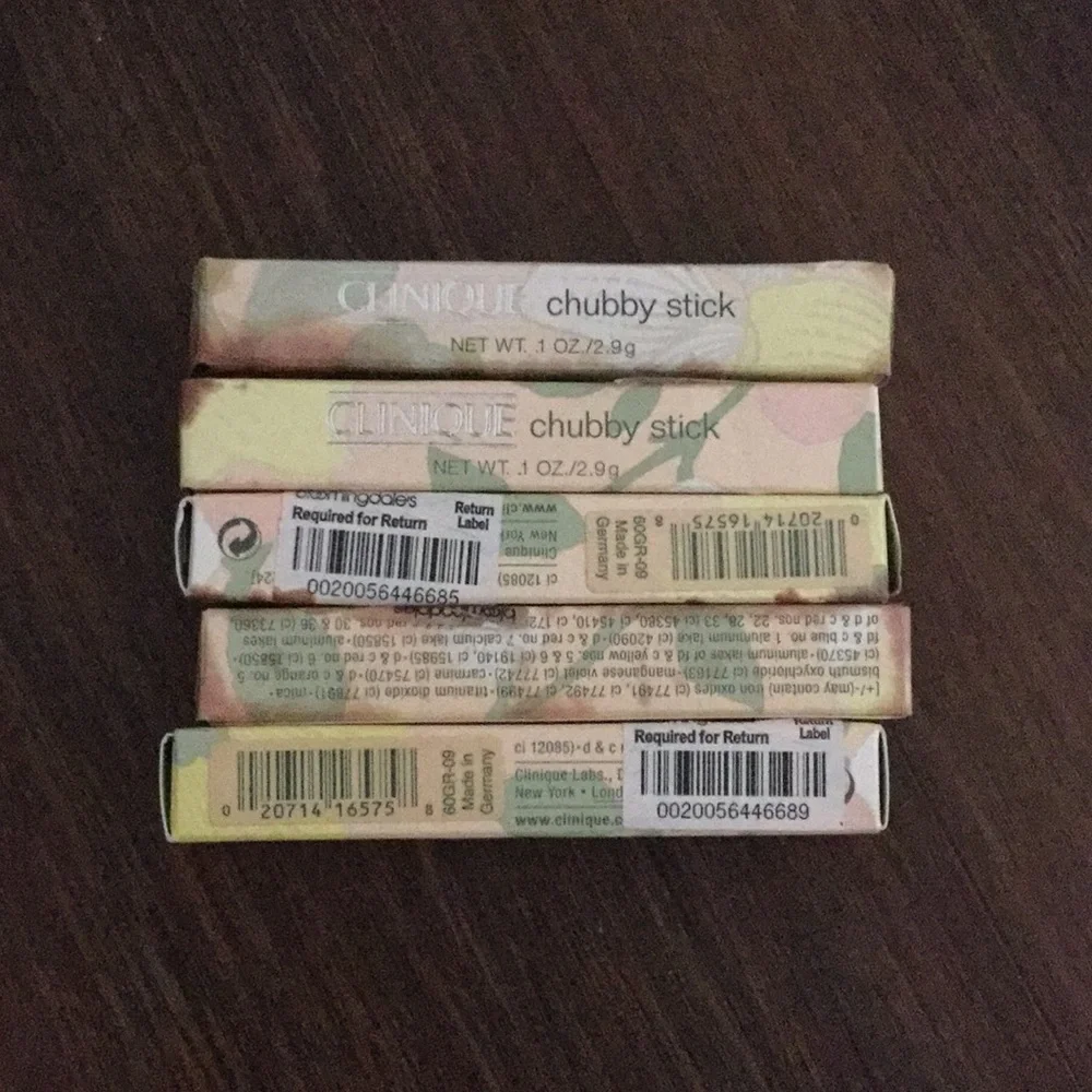 RARE Clinique Chubby Stick BlackBerry UNOPENED (Listing Is For 1 but 5 Avail) - Picture 1 of 4